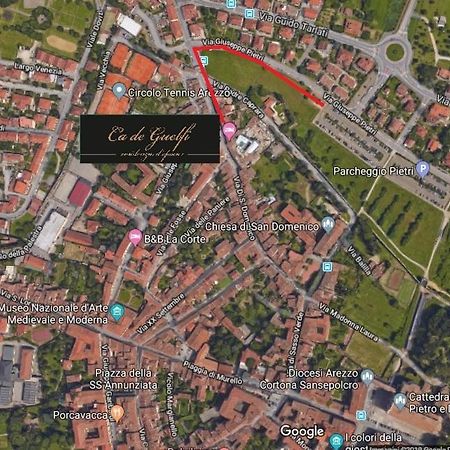 Bed and Breakfast Ca De Guelfi Residenza D'Epoca Arezzo Zewnętrze zdjęcie